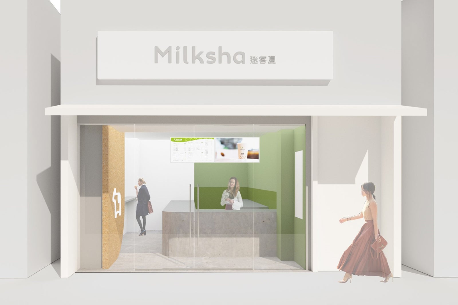 ミルクシャ下高井戸／画像提供：MILKSHOP JAPAN
