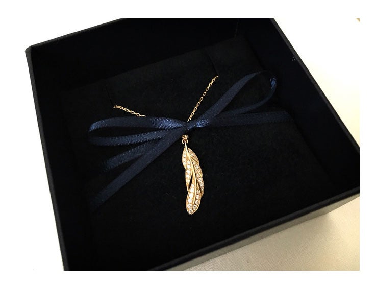 プレゼントのネックレス／鈴木奈々オフィシャルブログ（LINE）より