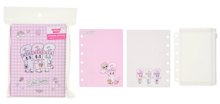 シールバインダーAFC エスターバニー（チェック）（税込1,320円）／提供画像