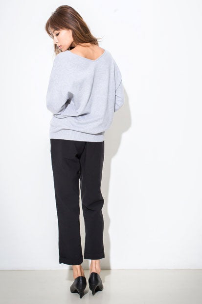 ハイゲージニットドルマンチュニック2,198円（税込）／画像提供：Re:EDIT by GALSTAR