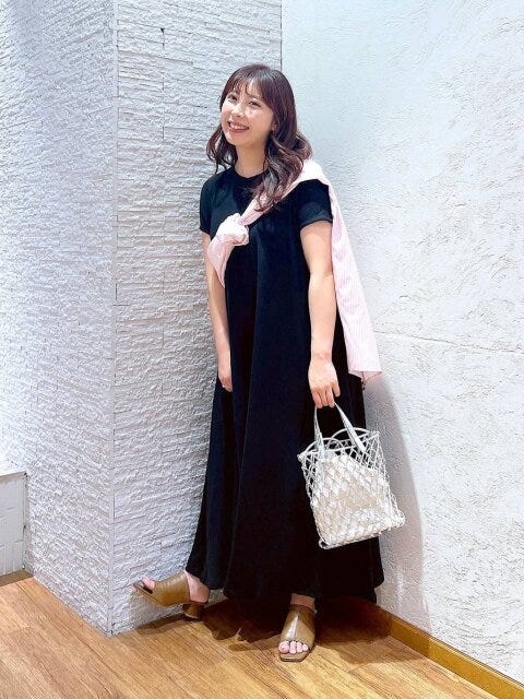 グローバルワーク　ワンピース　体型カバー