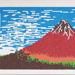 葛飾北斎の「赤富士」／画像提供：マース ジャパン リミテッド