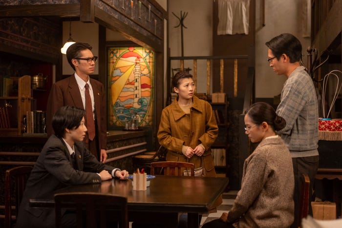 土居志央梨、戸塚純貴、伊藤沙莉、ハ・ヨンス、平埜生成「虎に翼」第117話(C)NHK