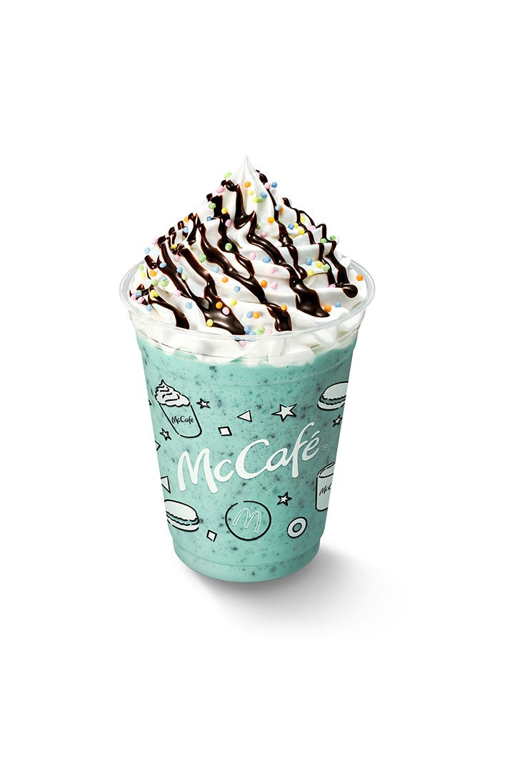 「オレオ（R）クッキー チョコミントフラッペ」