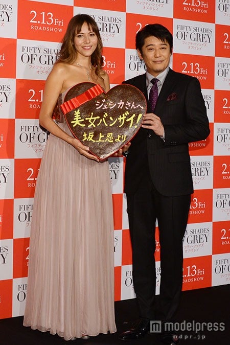 （左から）道端ジェシカ、坂上忍