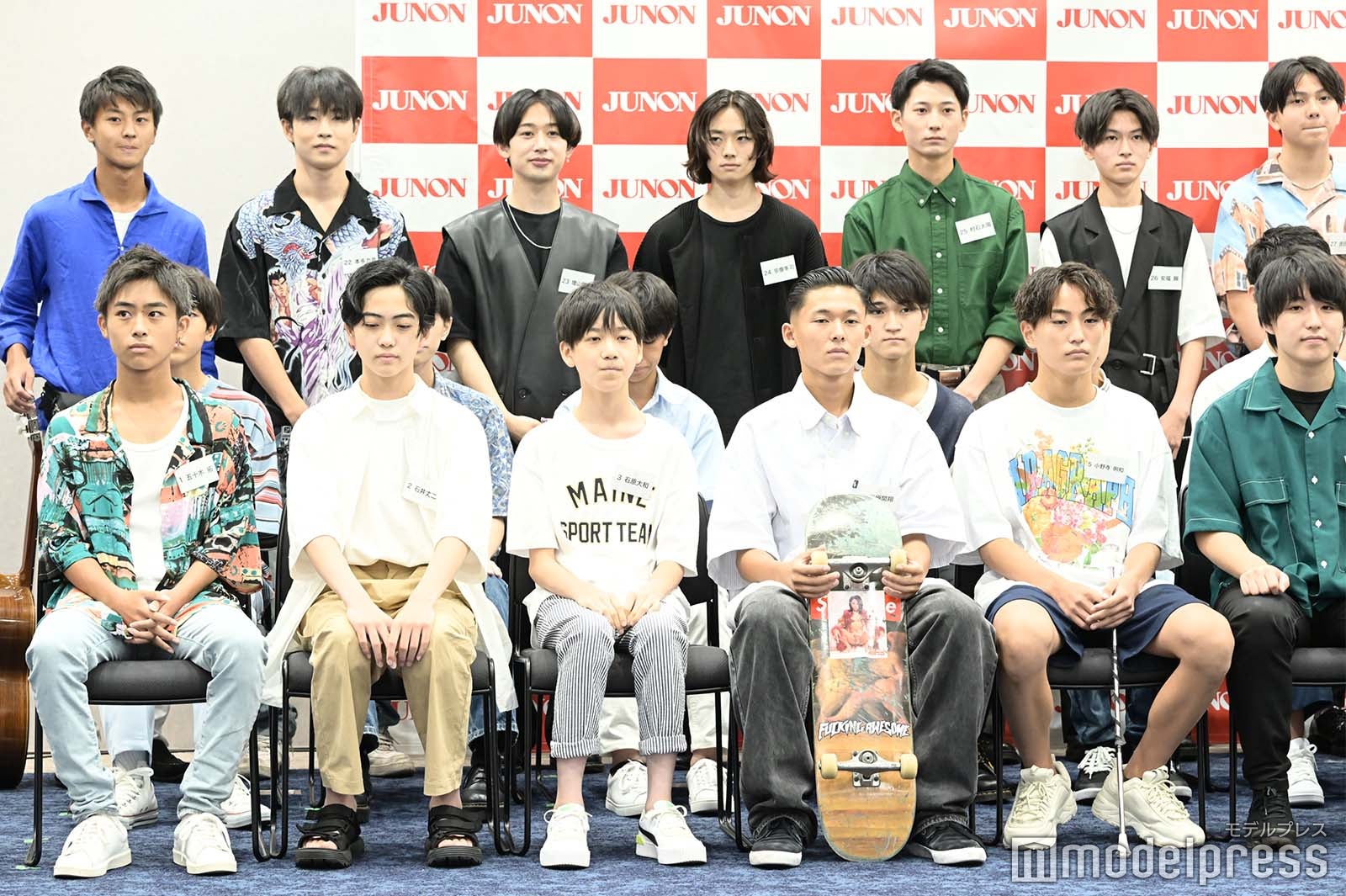 「第35回ジュノン・スーパーボーイ・コンテスト」BEST30候補者 （C）モデルプレス
