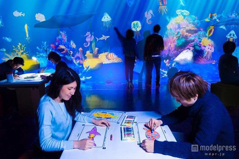 「お絵かき水族館／Sketch Aquarium」／画像提供：新江ノ島水族館