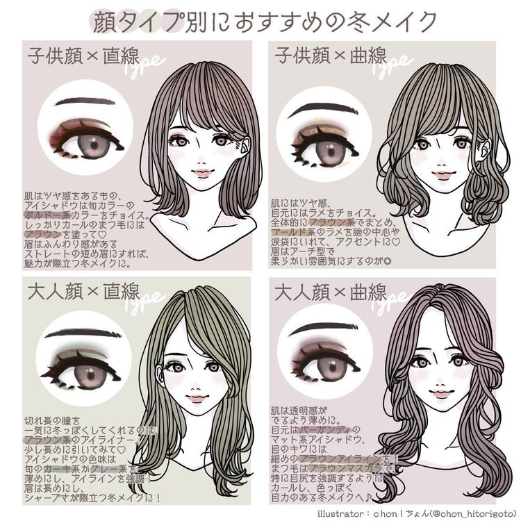 画像2 6 脱マンネリメイク マネするだけで印象が変わる 4つの顔タイプ別おすすめ 冬メイク モデルプレス 画像2 6 脱マンネリメイク マネするだけで印象が変わる 4つの顔タイプ別おすすめ 冬メイク モデルプレス