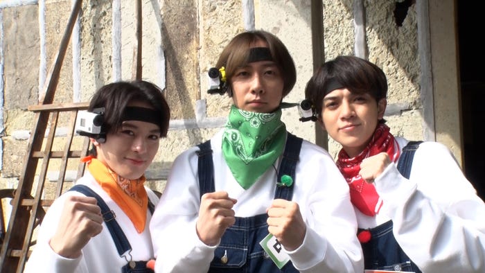 松倉海斗、中村海人、宮近海斗(C)フジテレビ