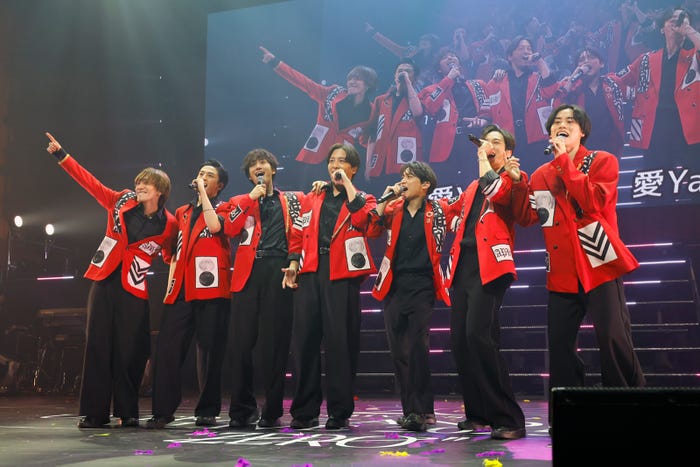 平間壮一、新原泰佑、水田航生、渡部秀、松岡広大、小関裕太、太田将熙「Amuse Presents 20th Anniversary ULTRA HANDSOME LIVE 2025“ZERO”」(提供写真)