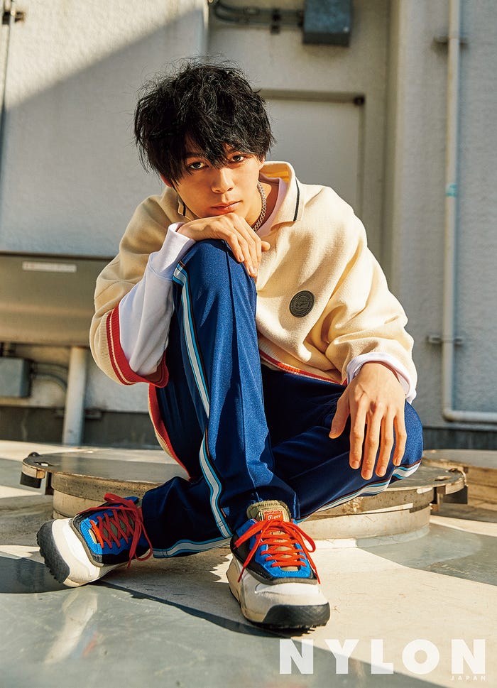 眞栄田郷敦/「NYLON JAPAN」2019年4月号より(C)カエルム