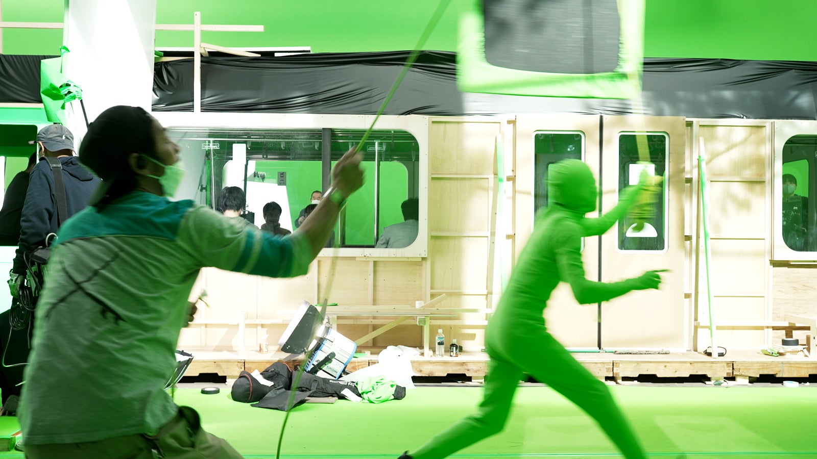 メイキングより（提供写真）