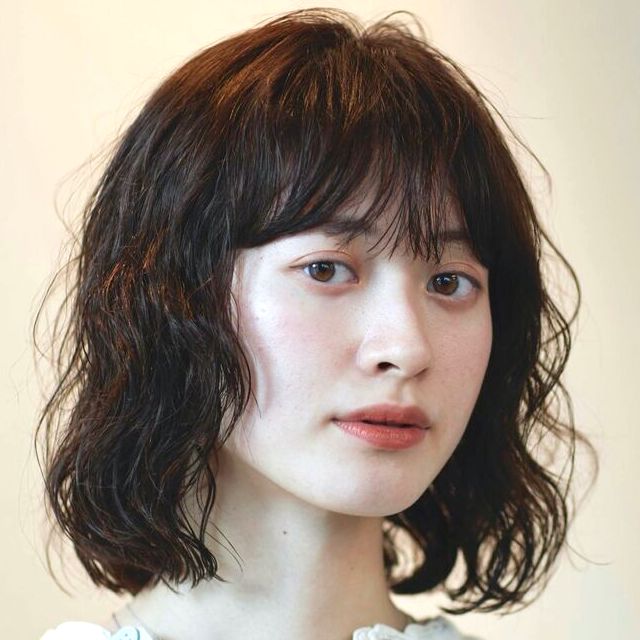 22年はこんな切りっぱなしボブにしたい 大人レディが真似したい人気の髪型 モデルプレス