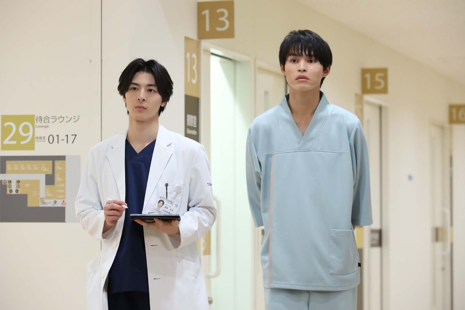 高杉真宙、兵頭功海「となりのナースエイド」第6話より（C）日本テレビ