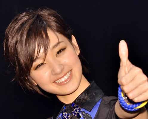 歌手・剛力彩芽、報道陣を圧倒 120点のパフォーマンスで実力証明