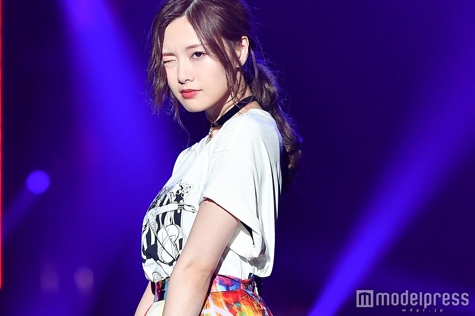 「東京ガールズコレクション2017A／W」に出演した白石麻衣（C）モデルプレス