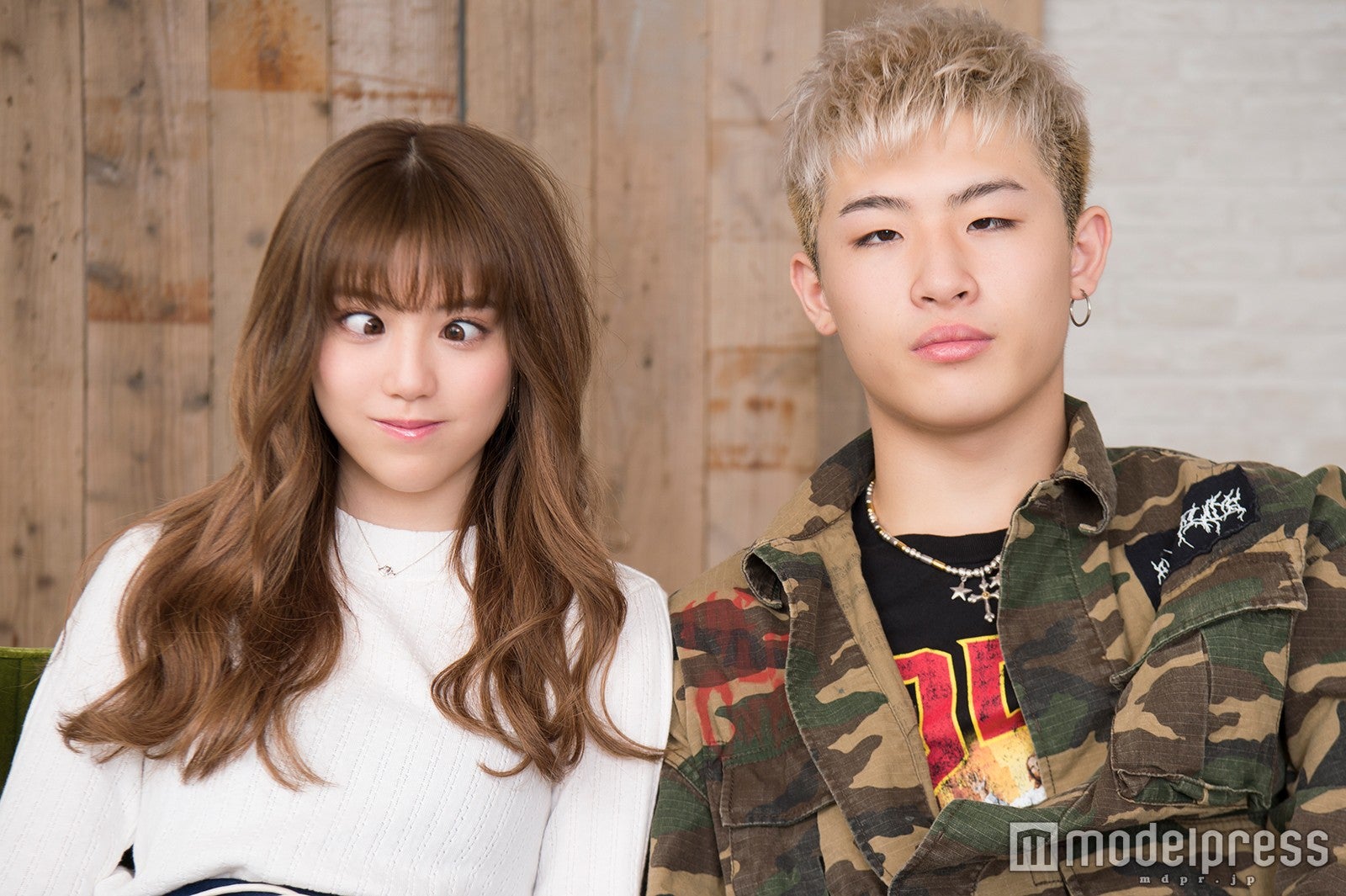 ちゃんえな（中野恵那）、平本蓮（C）モデルプレス