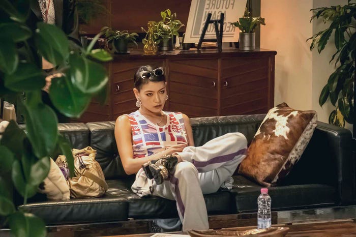 菅原小春「パリピ孔明」第7話より(C)フジテレビ