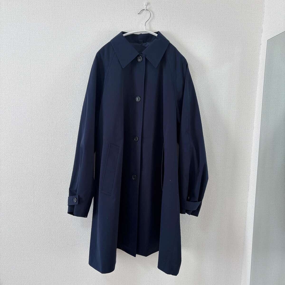 GUバルマカーンAラインハーフコート GUバルマカーンAラインハーフコート NAVY