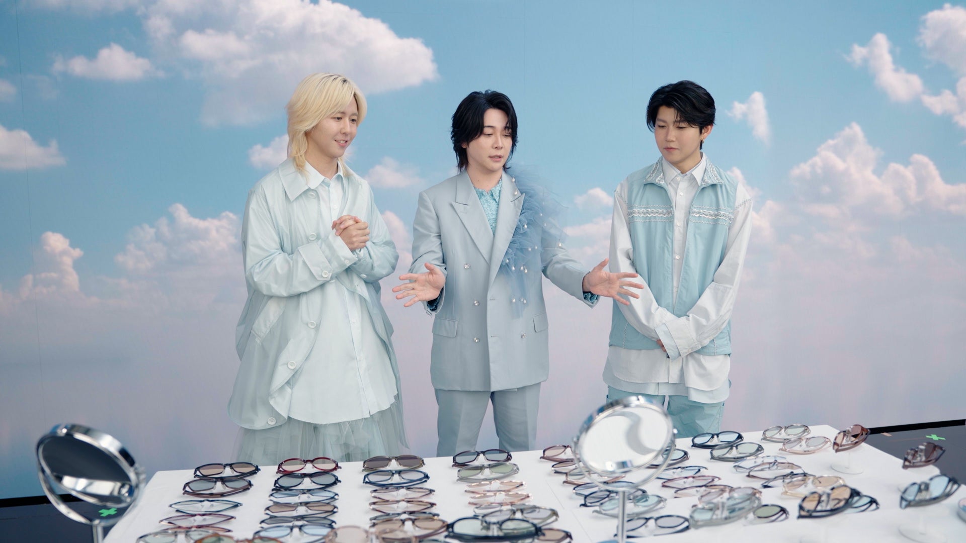 Mrs. GREEN APPLE／新TVCM『眼鏡市場「空景色」篇』SPECIAL FITTINGより（提供写真）