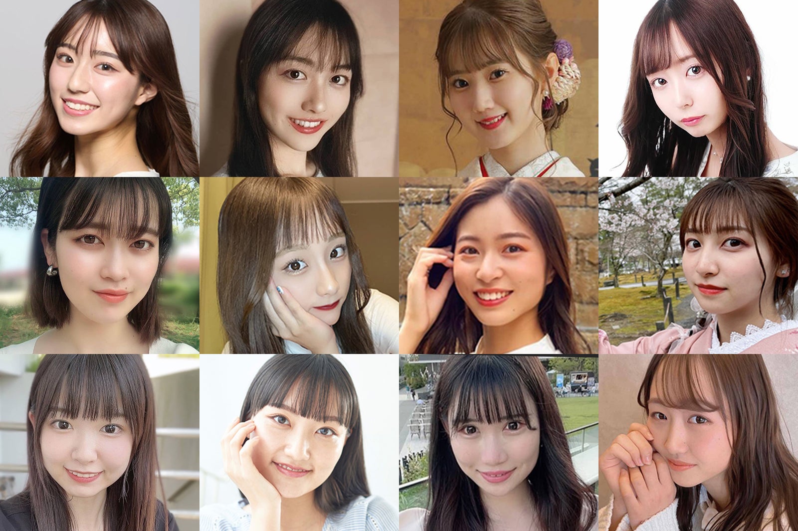 「MISS CIRCLE CONTEST 2022」ファイナリスト（提供写真） 