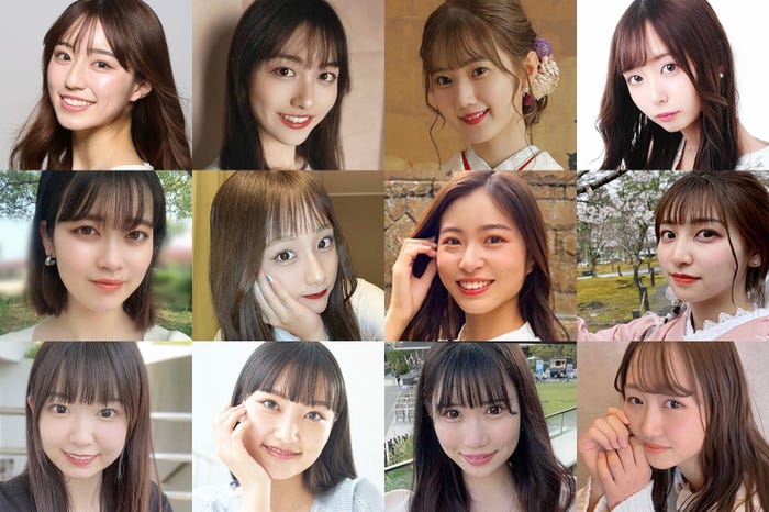 「MISS CIRCLE CONTEST 2022」ファイナリスト(提供写真)