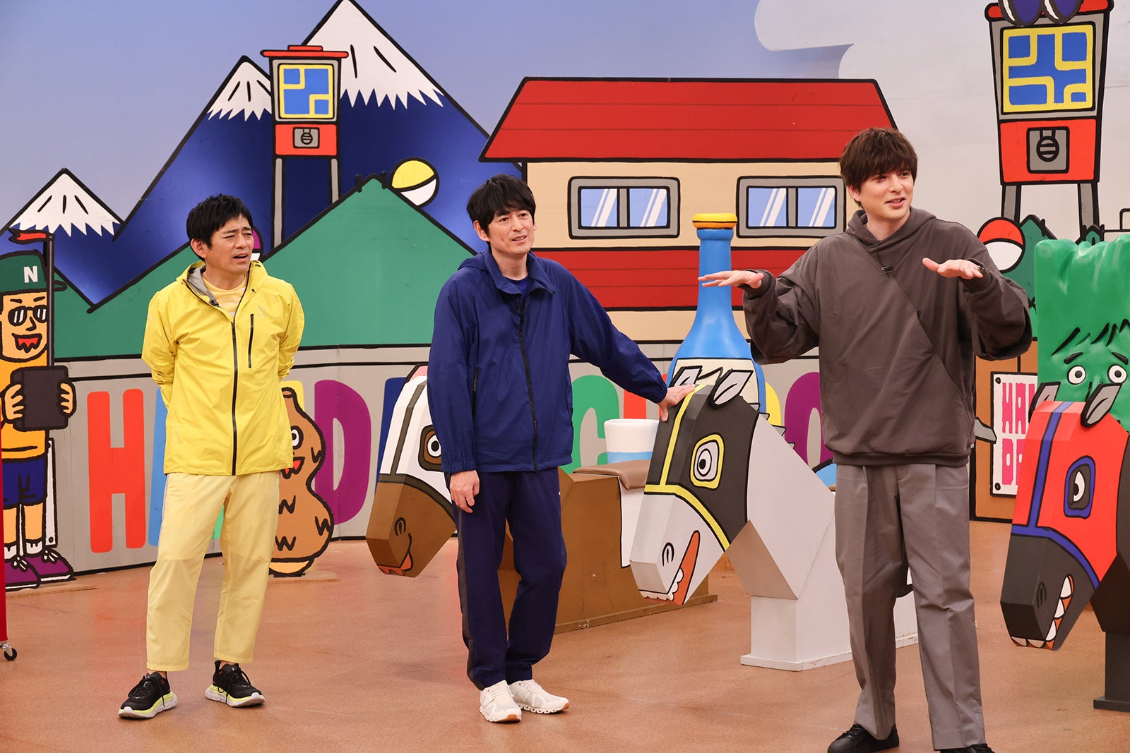 博多華丸、博多大吉、城田優 （C）カンテレ