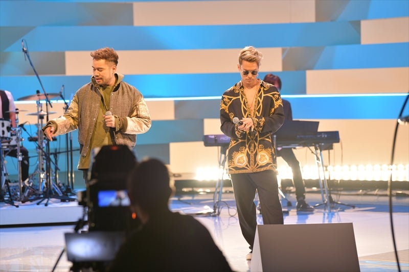 JAY’ED、今市隆二／音楽番組「LOVE or NOT♪」より（提供画像）