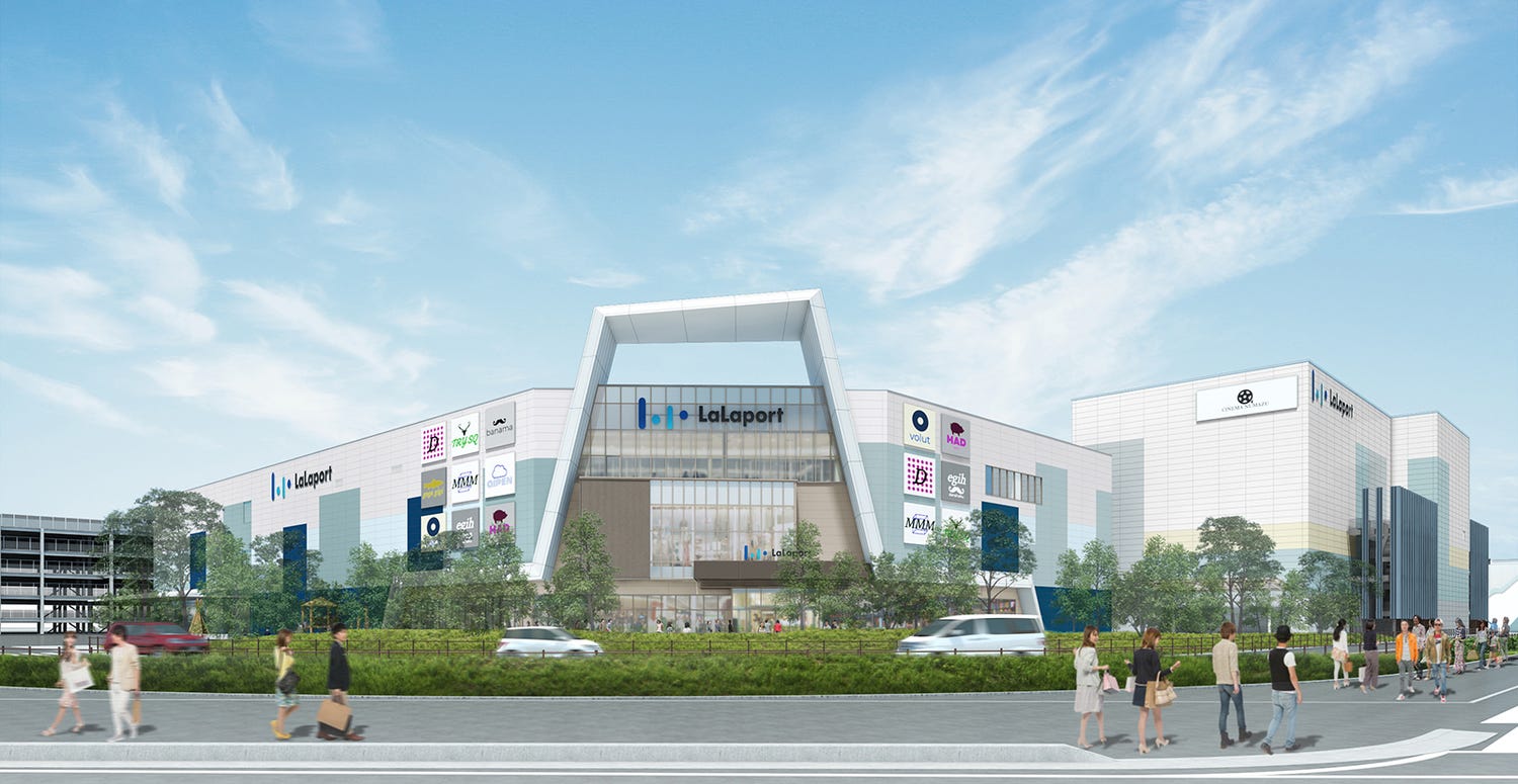 「ららぽーと沼津」2019年10月開業へ、シネコンなど180店舗先行発表