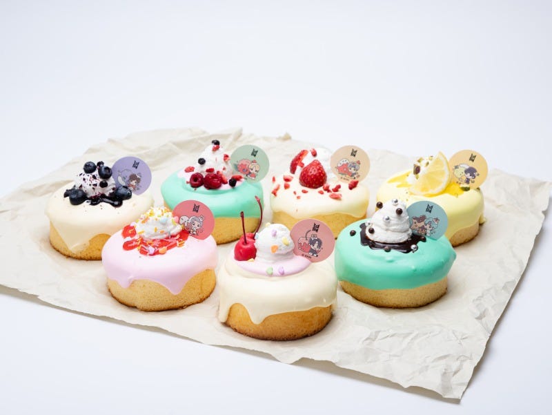 「TinyTAN CAFE」全国5都市で開催、ポップな7種のケーキや食事系パンケーキ