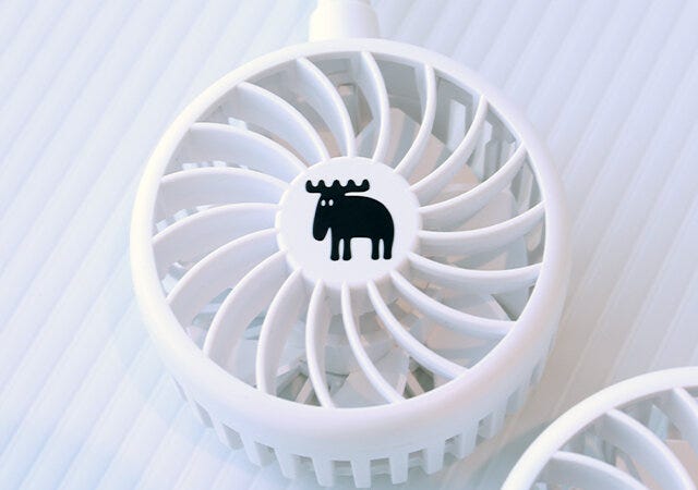 moz　宝島社　ムック本　付録　扇風機