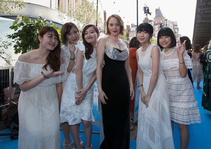 『マンマ・ミーア! ヒア・ウィー・ゴー』ワールドプレミアの様子(提供写真)