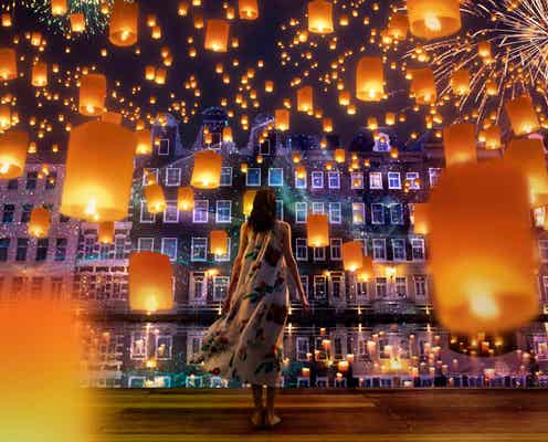 ハウステンボスで夏イベント「光と運河のサマーフェスティバル」無数のランタン舞うナイトショーや運河テラスバル初登場