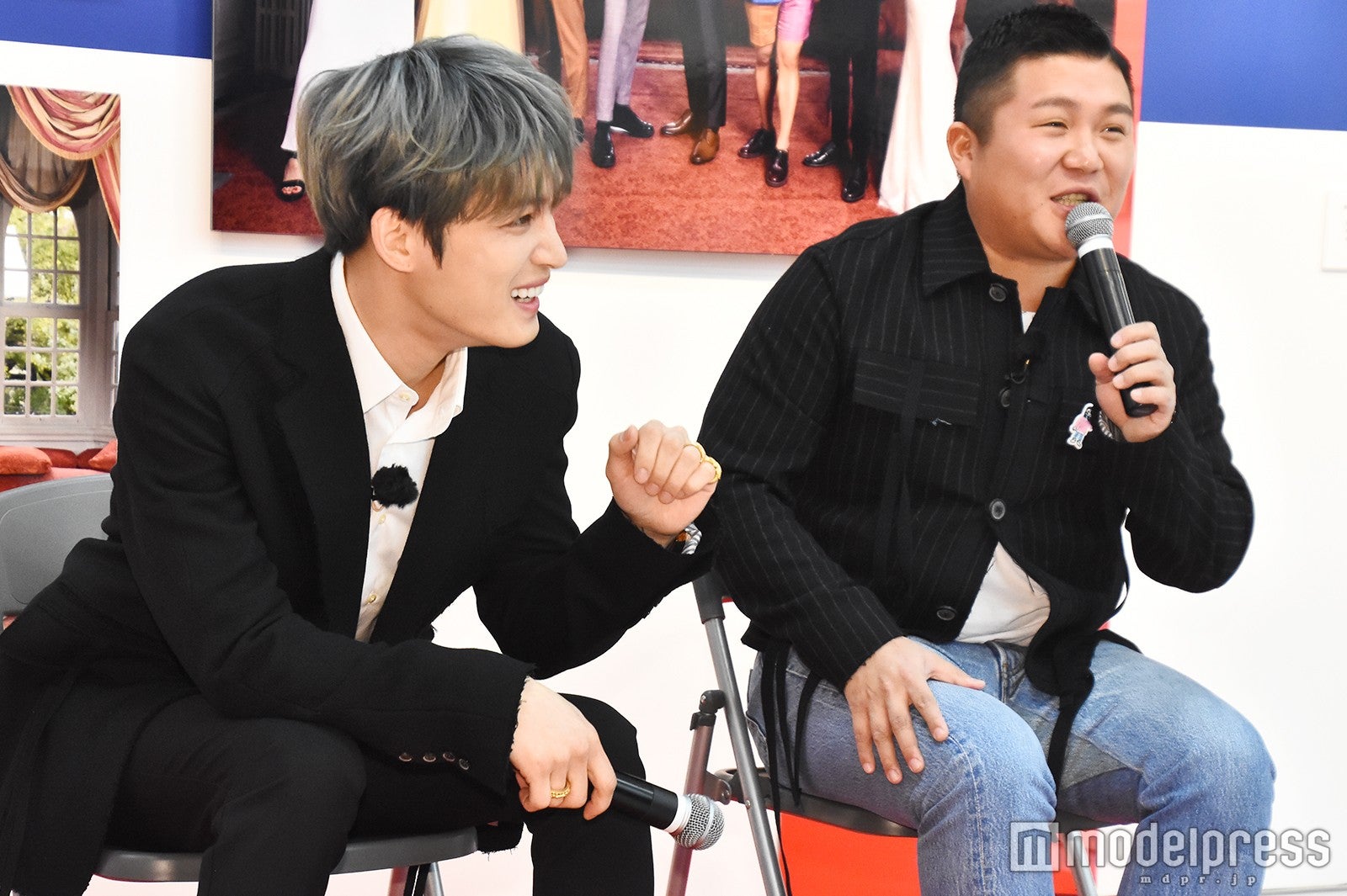 （左から）ジェジュン、チョ・セホ （C）モデルプレス