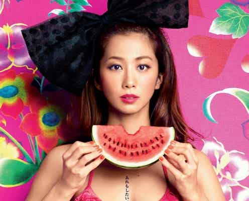優香、ビキニ姿でくびれボディ披露!「パルコ」イメージキャラに抜擢