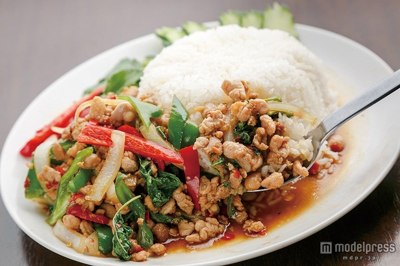 ガパオ食堂「ガーリックガパオごはん」／画像提供：ガーリックパラダイス実行委員会