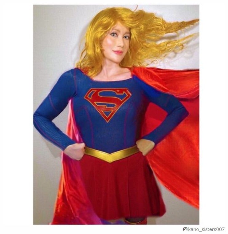 叶美香「スーパーガール」コスプレ披露「クオリティ高すぎ」「お美しい」と絶賛の声