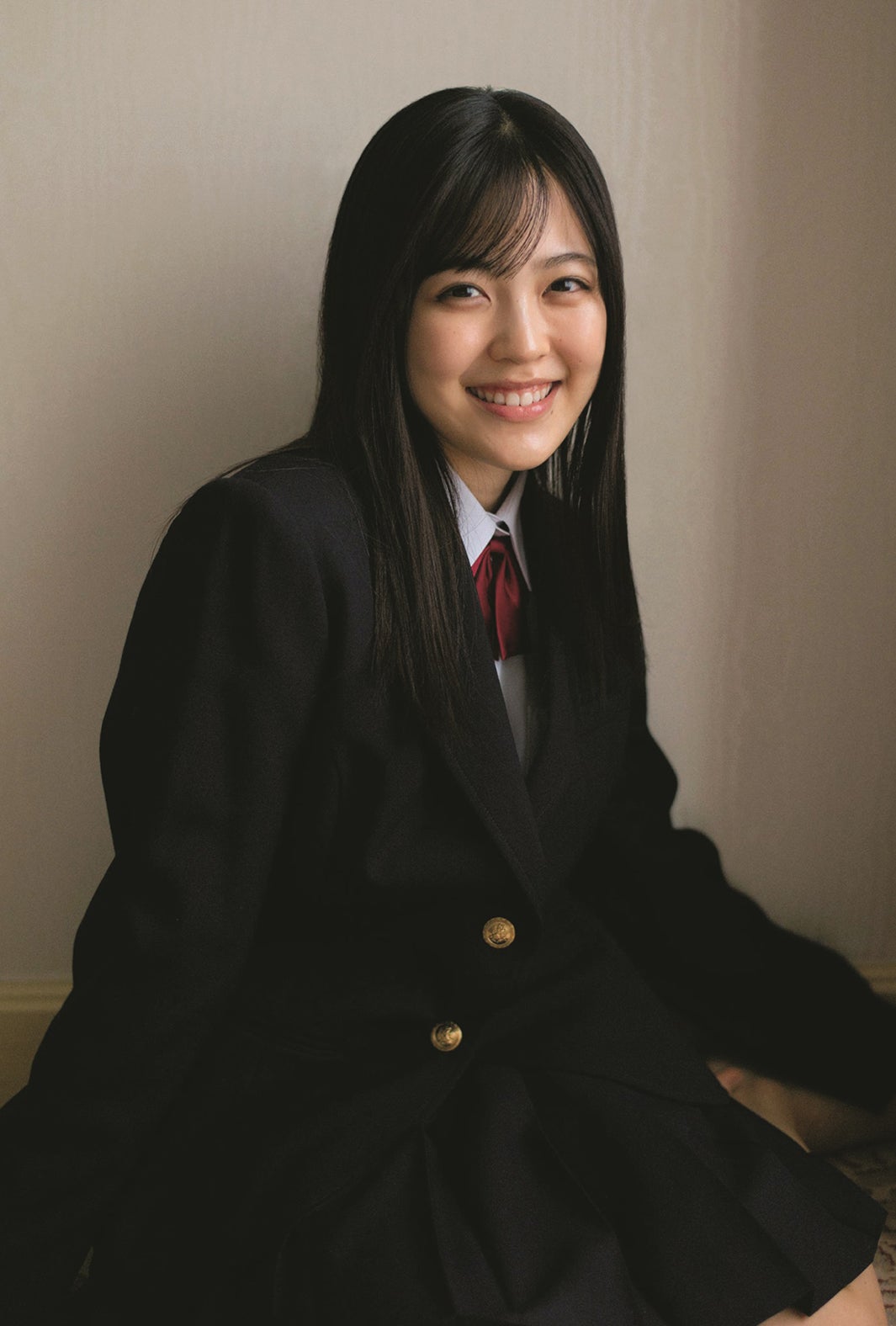 「B.L.T.graduation2021高校卒業」セブンネットショッピング購入特典ポストカード／柴田柚菜（提供写真）