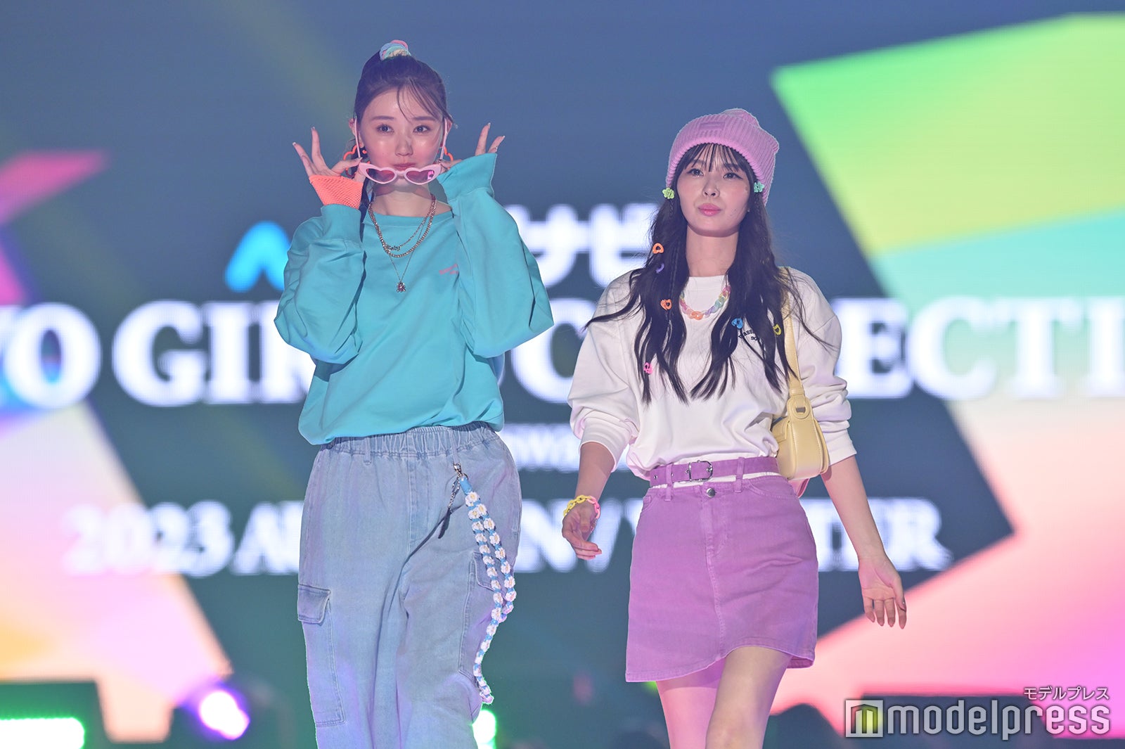 江野沢愛美、川口ゆりな（C）モデルプレス