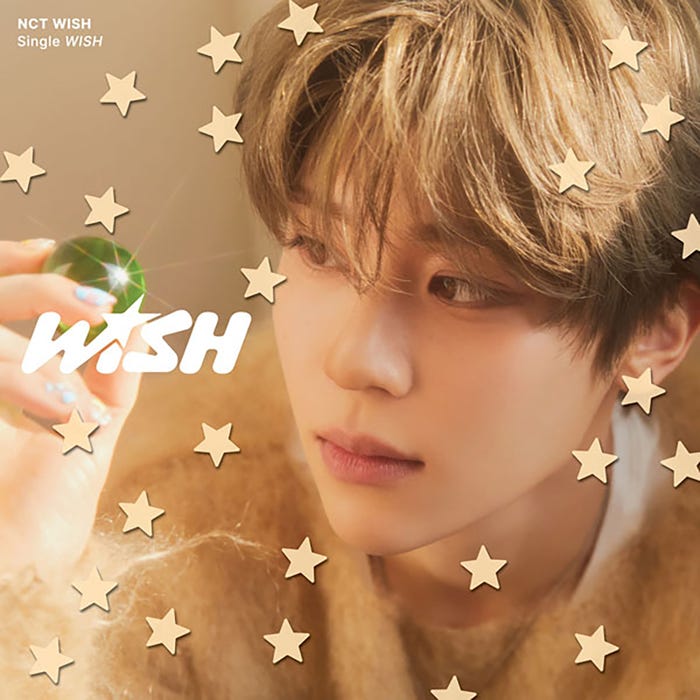 NCT WISH Japan 1st SINGLE「WISH」シオン(SION)ジャケット(提供写真)