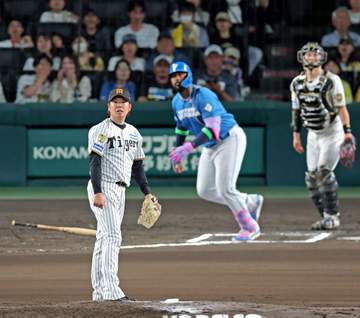 阪神・西勇 6回5安打の好投も1球に泣く 打線の援護なく0ー0の五回、レイエスにクリーン弾浴びる