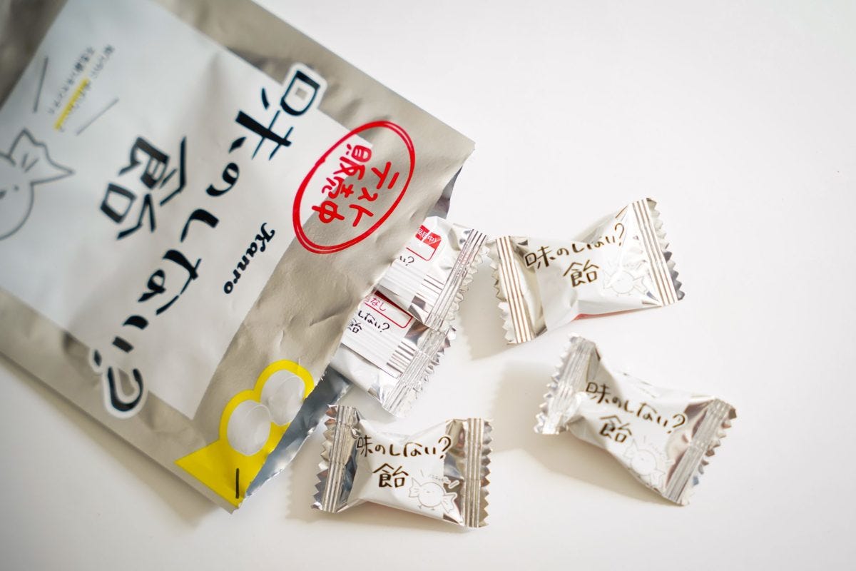 味のしない？飴