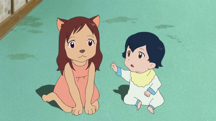 おおかみこどもの雨と雪(C)2012 W.C.F.P