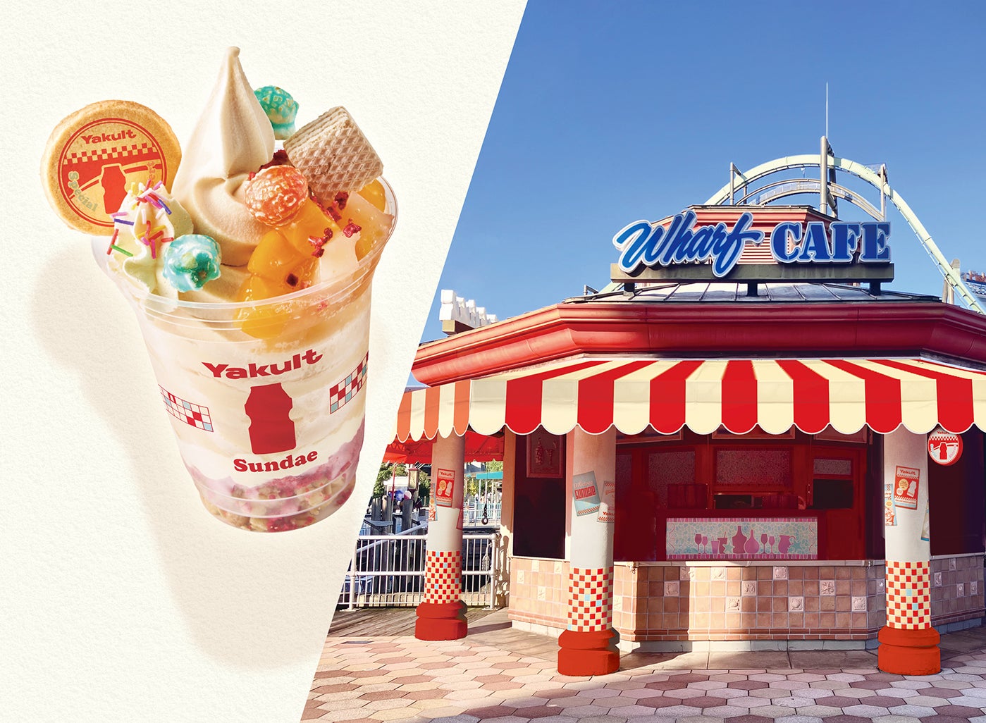 USJ、ヤクルトと協業のソフトクリームサンデーを期間限定で提供