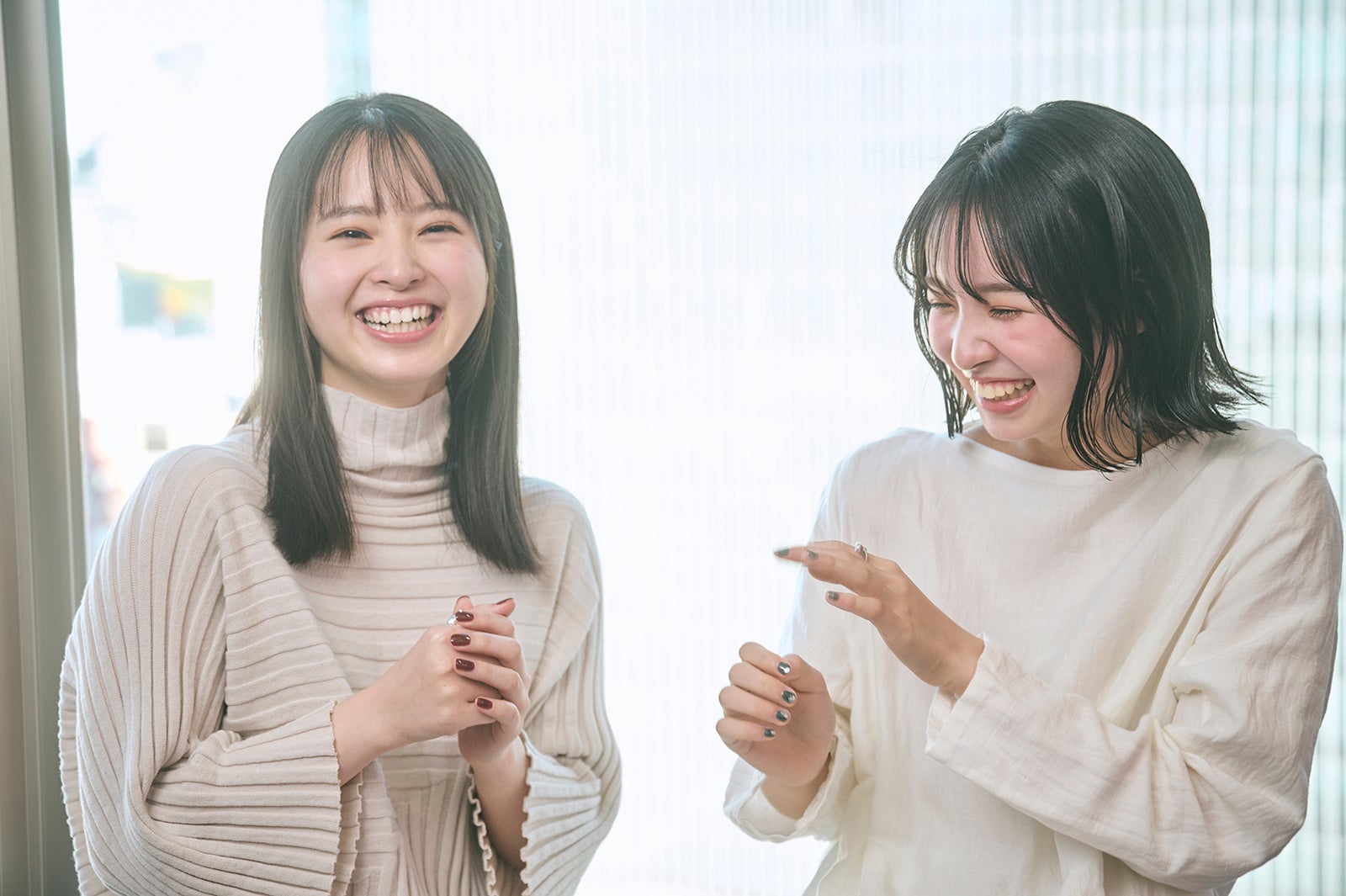 飯沼愛、幸澤沙良 （C）TBS／撮影：加藤春日