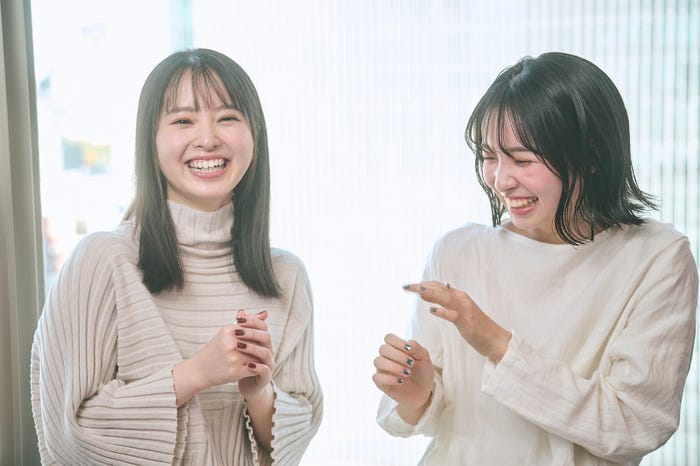 飯沼愛、幸澤沙良 (C)TBS/撮影:加藤春日