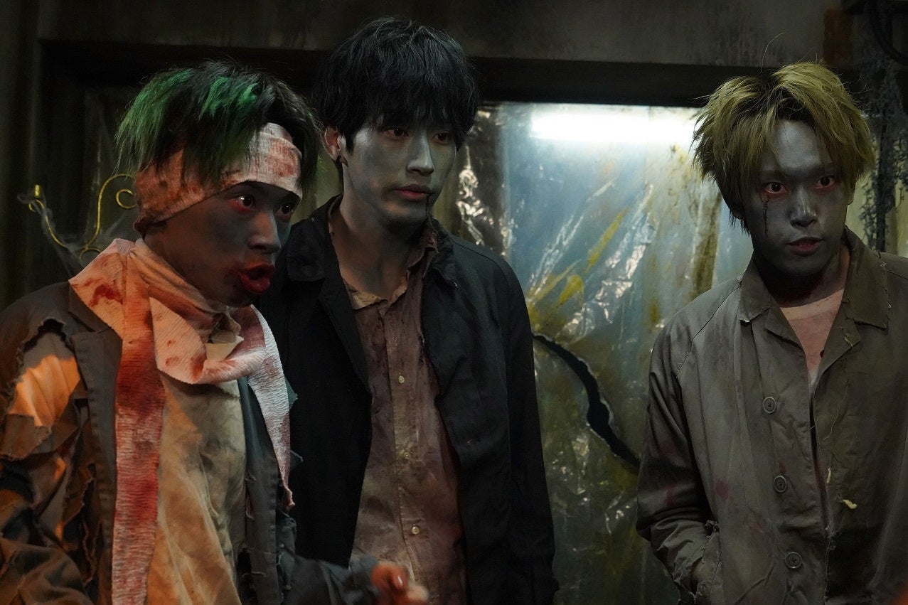 戸塚純貴、杉野遥亮、堀夏喜（Ｃ）NTV／うおやま・KADOKAWA