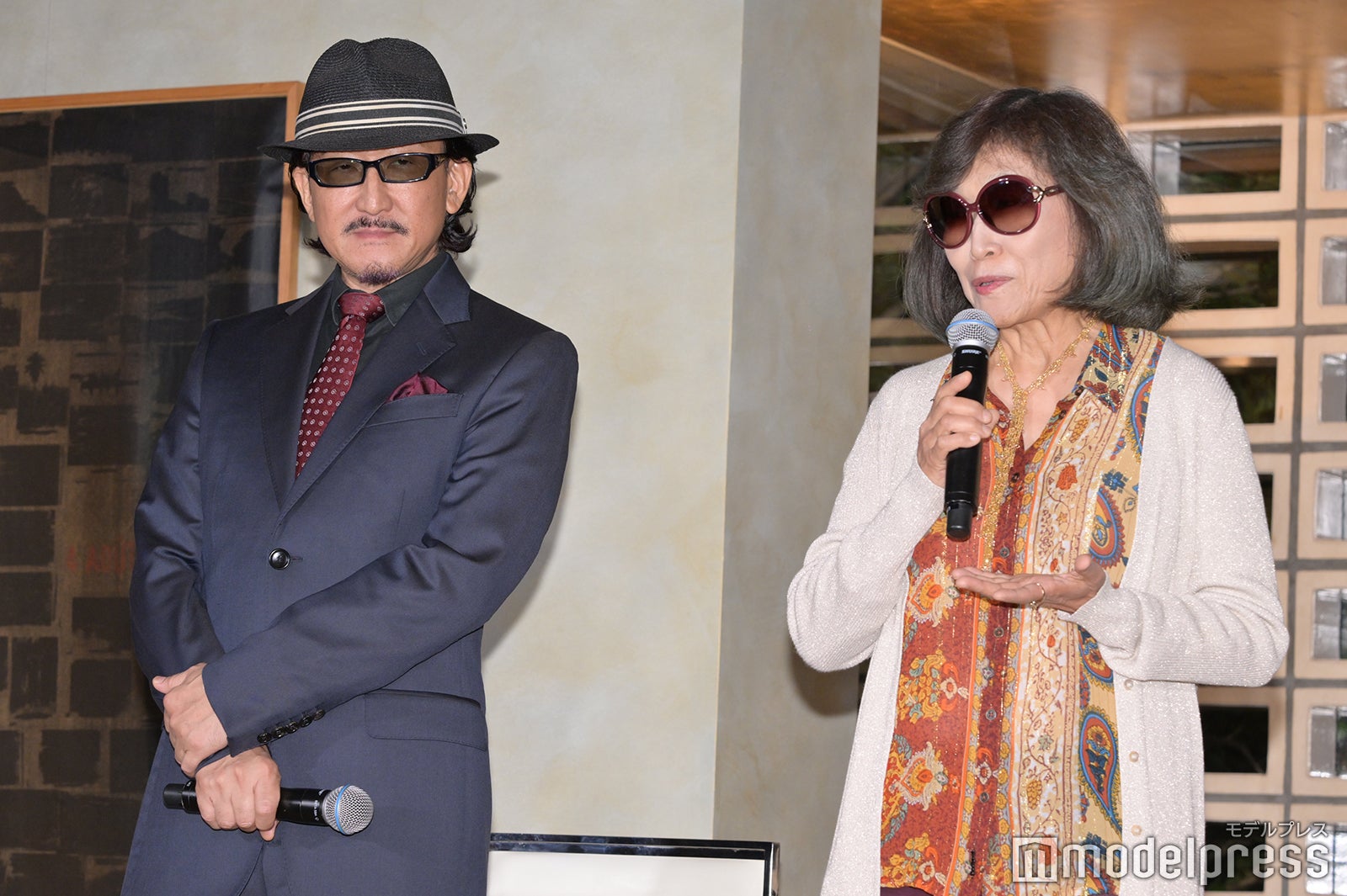 樹林伸、樹林ゆう子（C）モデルプレス