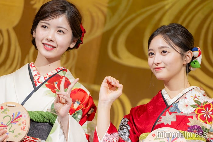 筒井あやめ、井上和(C)モデルプレス