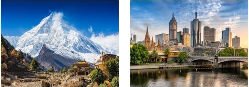 ネパール、メルボルン／画像提供：AAE Japan